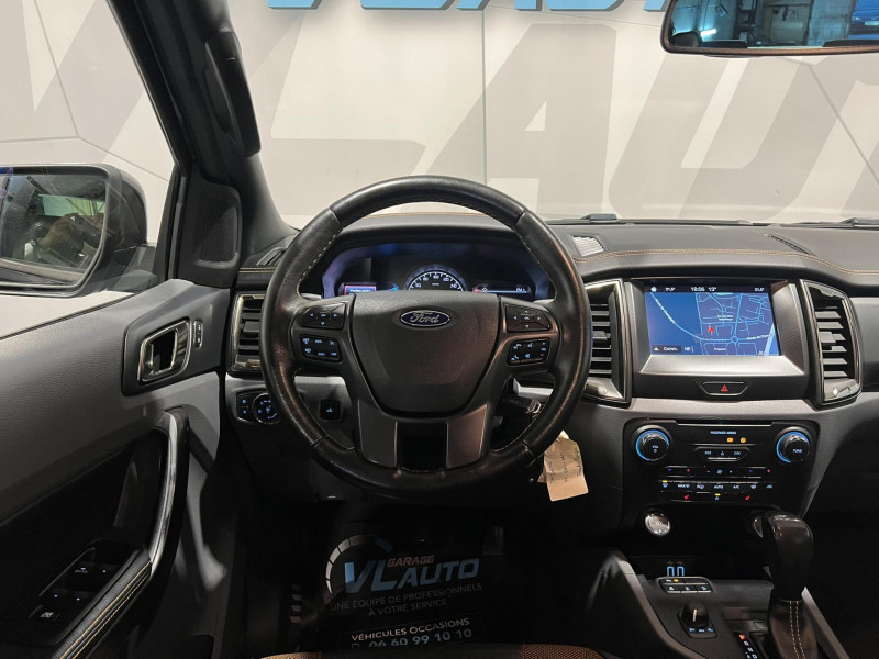 Photo 14 de l'offre de FORD RANGER DOUBLE CABINE 3.2 TDCi 200 4X4 BVA6 WILDTRAK à 31990€ chez VL Auto