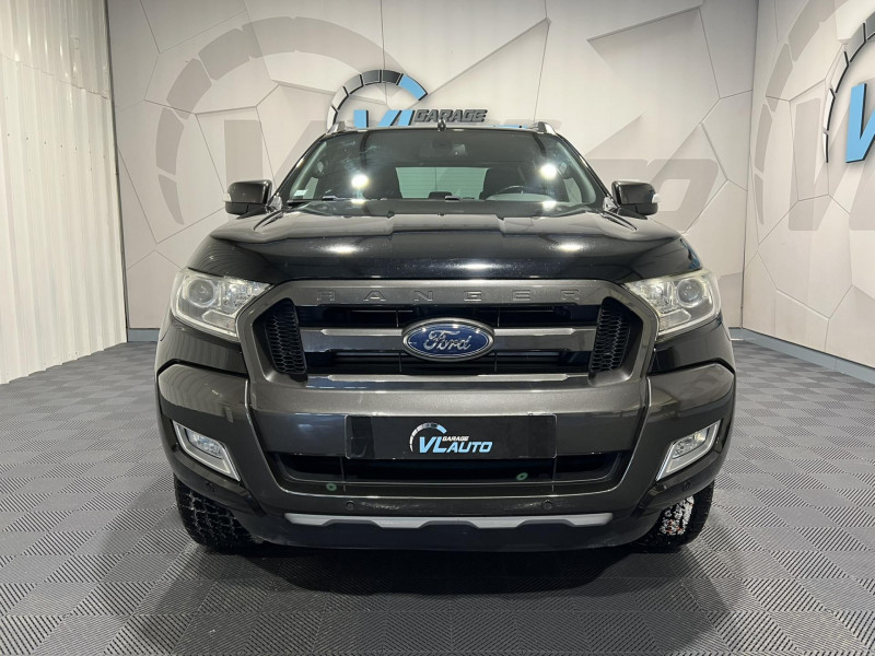 Photo 2 de l'offre de FORD RANGER DOUBLE CABINE 3.2 TDCi 200 4X4 BVA6 WILDTRAK à 31990€ chez VL Auto