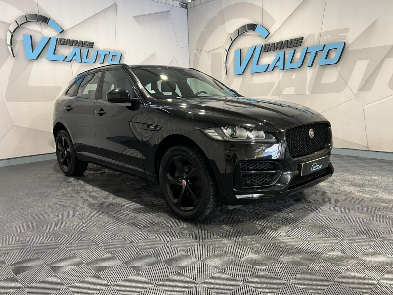 Jaguar F-PACE 2.0 D - 240 ch AWD BVA8 R-Sport DIESEL NOIR Occasion à vendre