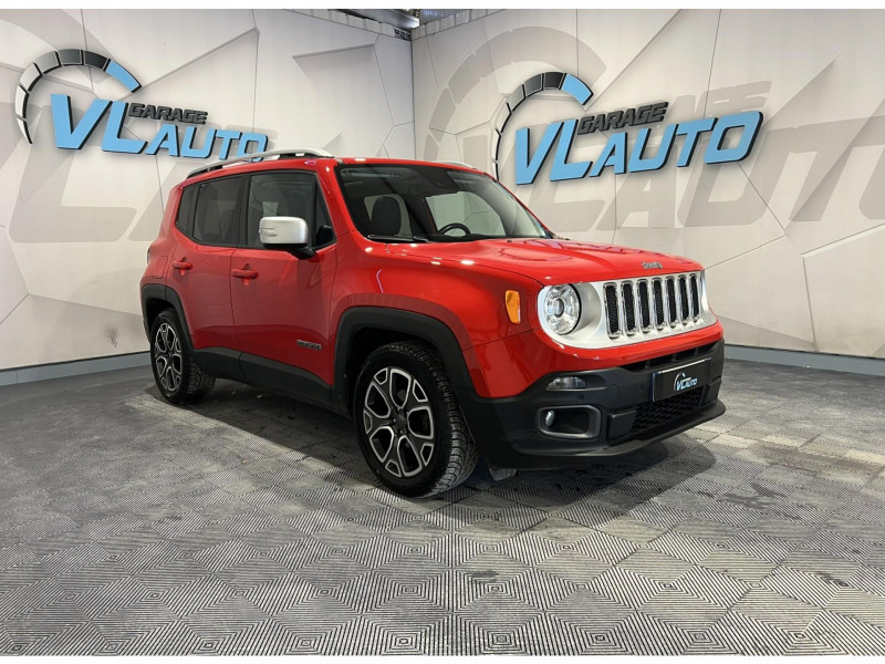 Jeep RENEGADE 1.4 I MultiAir S&S 136 ch BVR6 Limited ESSENCE ROUGE Occasion à vendre