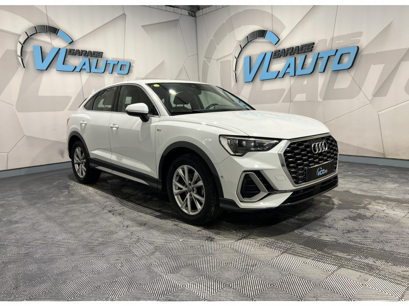Audi Q3 SPORTBACK 35 TDI 150 ch S tronic 7 S line DIESEL BLANC Occasion à vendre