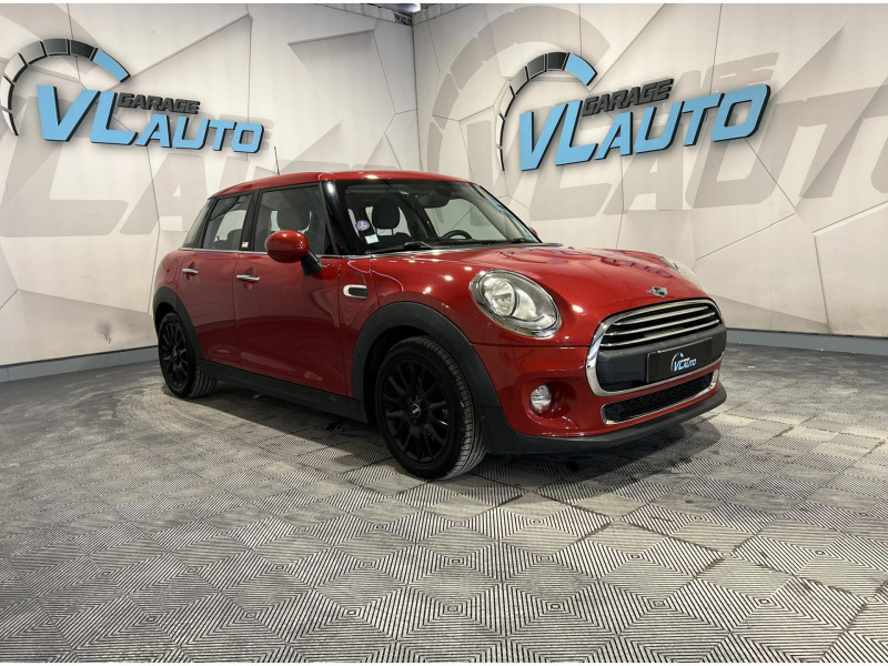 Mini MINI 5 PORTES One 102 ch Edition Shoreditch ESSENCE ROUGE Occasion à vendre