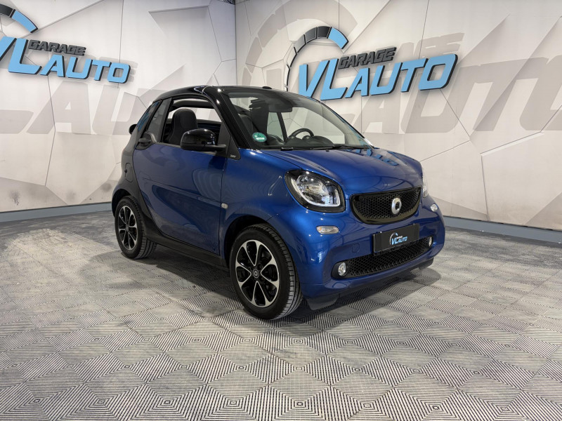 Smart FORTWO CABRIO 1.0 71 ch S&S BA6 Passion ESSENCE BLEU Occasion à vendre