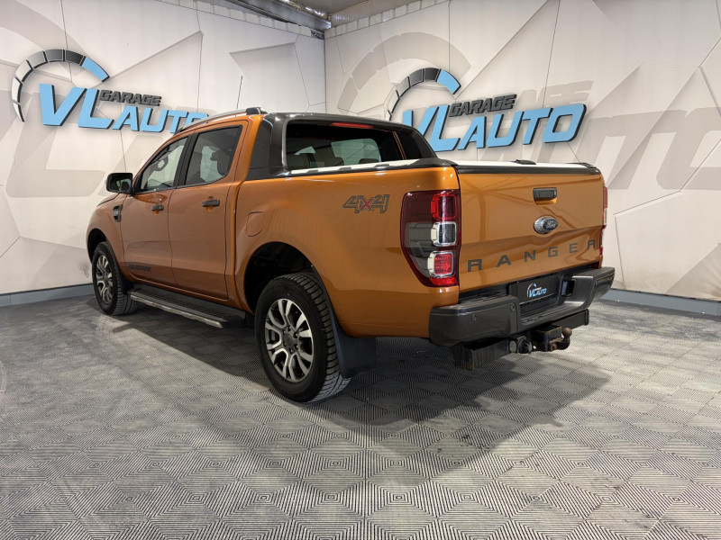 Photo 3 de l'offre de FORD RANGER DOUBLE CABINE 3.2 TDCi 200 4X4 BVA6 WILDTRAK à 27990€ chez VL Auto