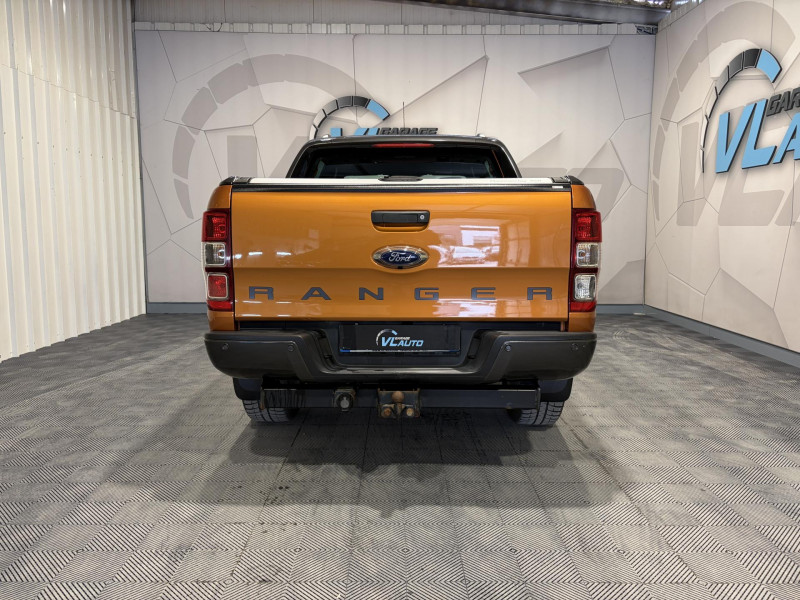 Photo 4 de l'offre de FORD RANGER DOUBLE CABINE 3.2 TDCi 200 4X4 BVA6 WILDTRAK à 27990€ chez VL Auto