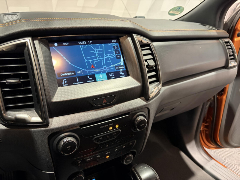 Photo 11 de l'offre de FORD RANGER DOUBLE CABINE 3.2 TDCi 200 4X4 BVA6 WILDTRAK à 27990€ chez VL Auto