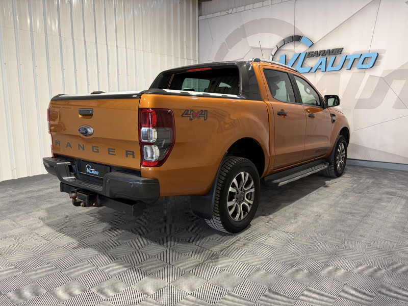 Photo 5 de l'offre de FORD RANGER DOUBLE CABINE 3.2 TDCi 200 4X4 BVA6 WILDTRAK à 27990€ chez VL Auto