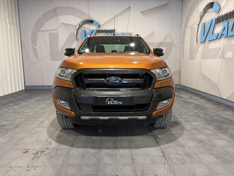 Photo 2 de l'offre de FORD RANGER DOUBLE CABINE 3.2 TDCi 200 4X4 BVA6 WILDTRAK à 27990€ chez VL Auto