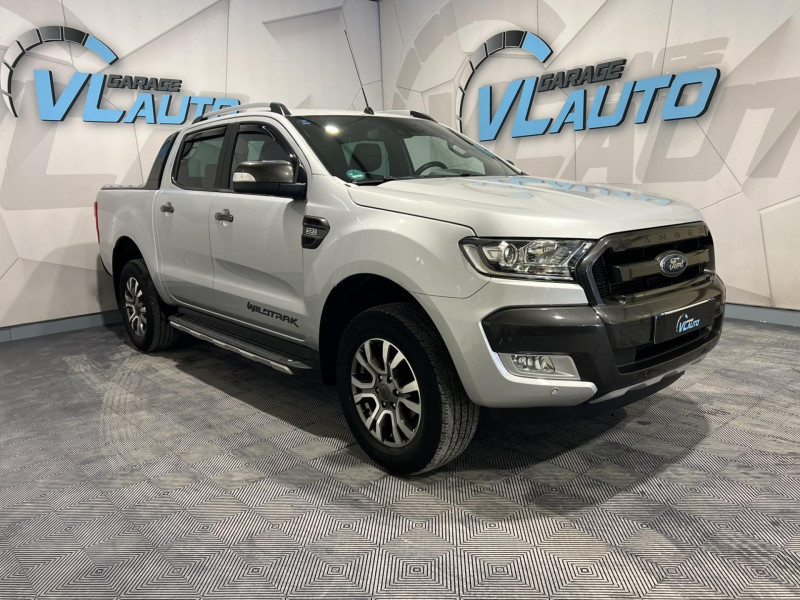 Ford RANGER 3.2 TDCi 200 4X4 BVA6 WILDTRAK DIESEL GRIS Occasion à vendre