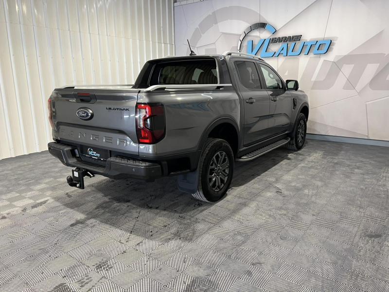 Photo 5 de l'offre de FORD RANGER DOUBLE CABINE 2.0 ECOBLUE 205 CH S&S BVA10 e-4WD WILDTRAK X à 48990€ chez VL Auto