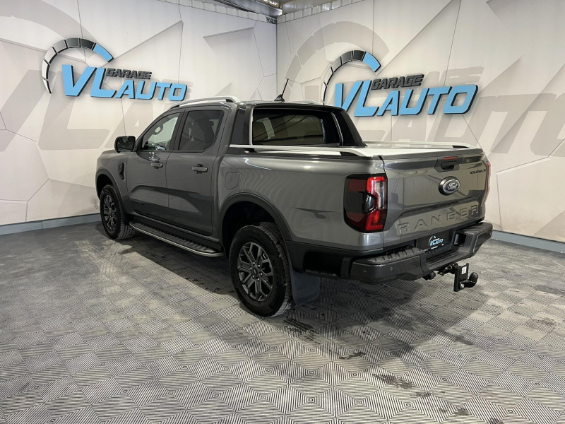 Photo 3 de l'offre de FORD RANGER DOUBLE CABINE 2.0 ECOBLUE 205 CH S&S BVA10 e-4WD WILDTRAK X à 48990€ chez VL Auto