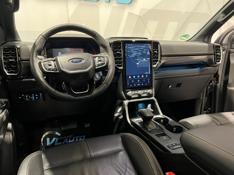 Photo 14 de l'offre de FORD RANGER DOUBLE CABINE 2.0 ECOBLUE 205 CH S&S BVA10 e-4WD WILDTRAK X à 48990€ chez VL Auto