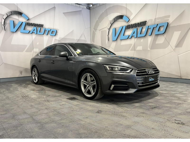 Audi A5 SPORTBACK 2.0 TDI 150 S tronic 7 S Line DIESEL GRIS Occasion à vendre