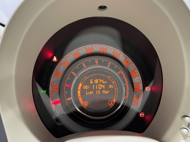Photo 11 de l'offre de FIAT 500  1.2 8V 69 ch Lounge à 7490€ chez VL Auto