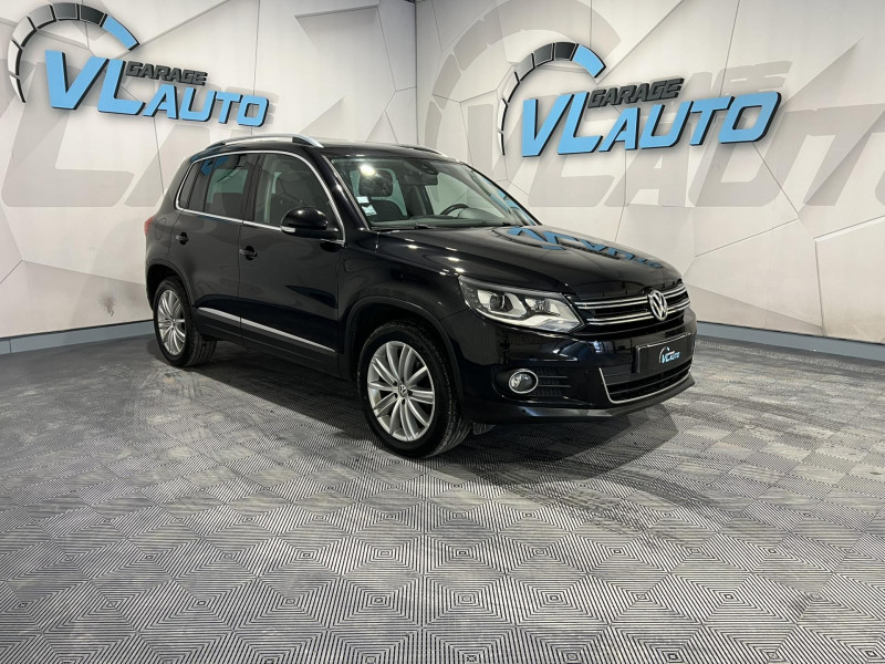 Volkswagen TIGUAN 2.0 TDI 140 FAP BlueMotion Technology Carat 4Motion DSG7 DIESEL Noir Occasion à vendre