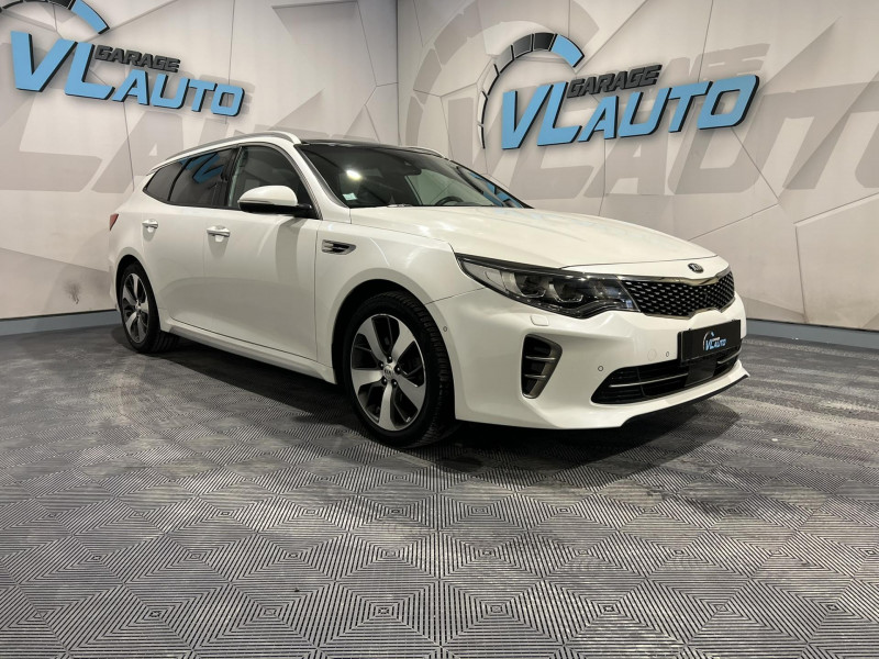 Kia OPTIMA SW 1.7 CRDi ISG 141 ch DCT7 GT-Line DIESEL Blanc Occasion à vendre