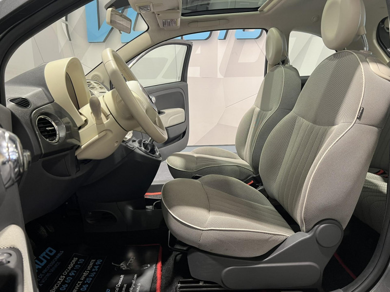 Photo 6 de l'offre de FIAT 500  1.2 8V 69 ch Lounge à 7490€ chez VL Auto