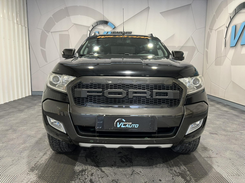 Photo 2 de l'offre de FORD RANGER DOUBLE CABINE 3.2 TDCi 200 4X4 BVA6 WILDTRAK à 28990€ chez VL Auto