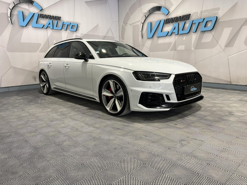 Audi RS4 AVANT  V6 2.9 TFSI 450 ch Tiptronic 8 ESSENCE BLANC Occasion à vendre