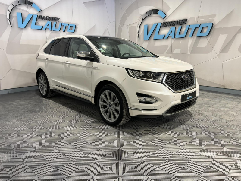 Ford EDGE 2.0 TDCi 210 Powershift Intelligent AWD Vignale DIESEL BLANC Occasion à vendre