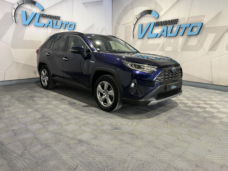 Toyota RAV 4 Hybride 218 ch 2WD Lounge Hybride NOIR Occasion à vendre
