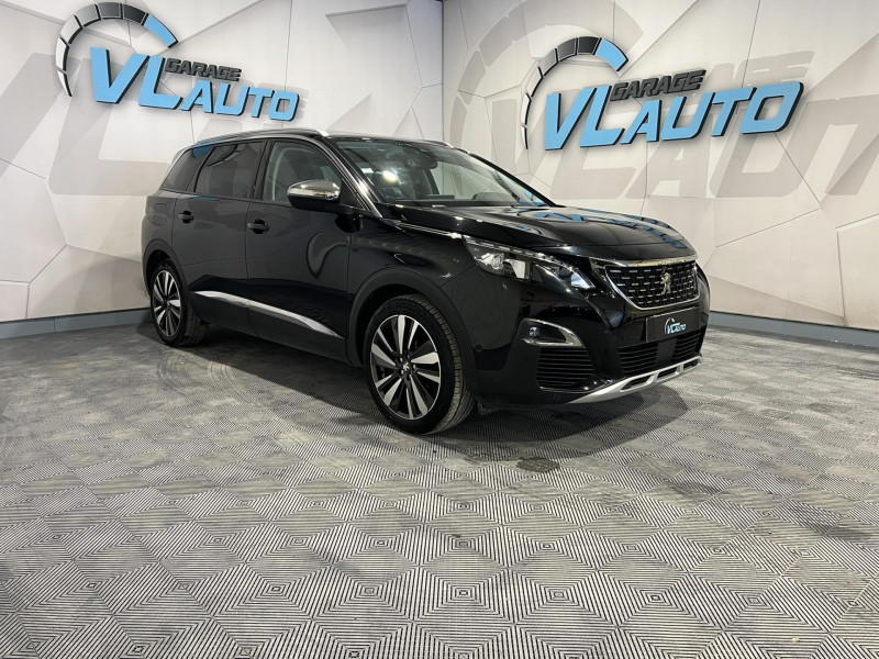 Peugeot 5008  BlueHDi 130ch S&S EAT8 Allure 7 PLACES DIESEL NOIR Occasion à vendre