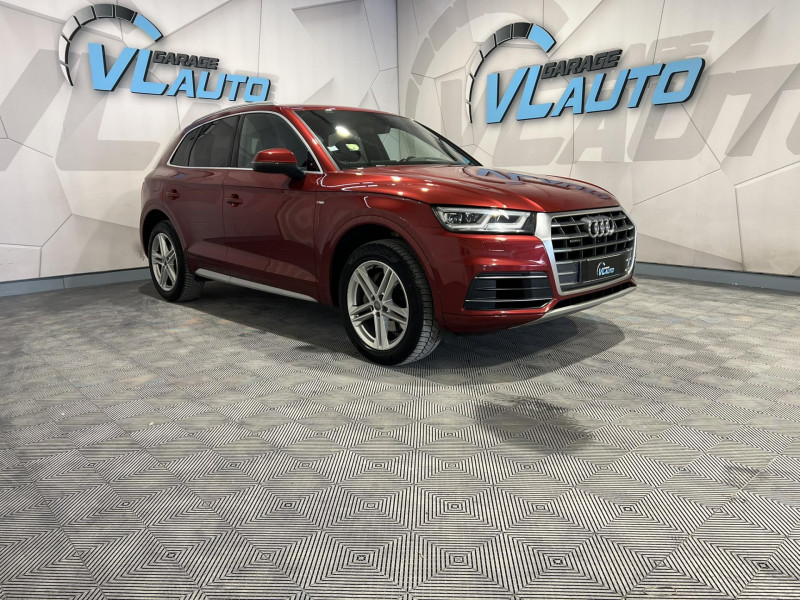 Audi Q5  40 TDI 190 S tronic 7 Quattro S line DIESEL ROUGE Occasion à vendre