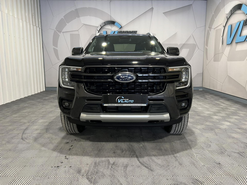 Photo 2 de l'offre de FORD RANGER DOUBLE CABINE 3.0 ECOBLUE V6 240 CH BVA10 e-4WD WILDTRAK à 53990€ chez VL Auto
