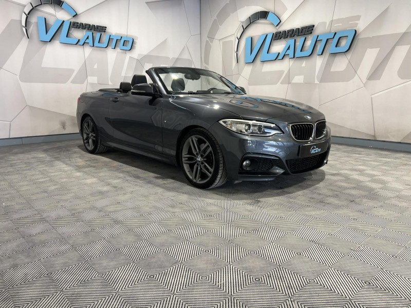 Bmw SERIE 2 CABRIOLET 220i 184 ch F23 M Sport A ESSENCE GRIS Occasion à vendre