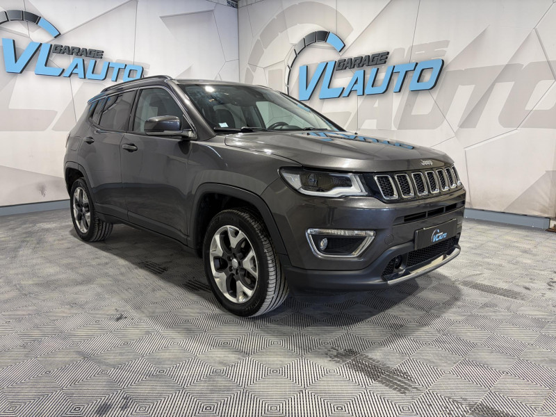Jeep COMPASS 2.0 I MultiJet II 170 ch Active Drive BVA9 Limited DIESEL GRIS Occasion à vendre