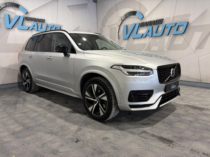 Volvo XC90  T8 Twin Engine 303+87 ch Geartronic 8 R-Design 7 Places Hybride GRIS Occasion à vendre