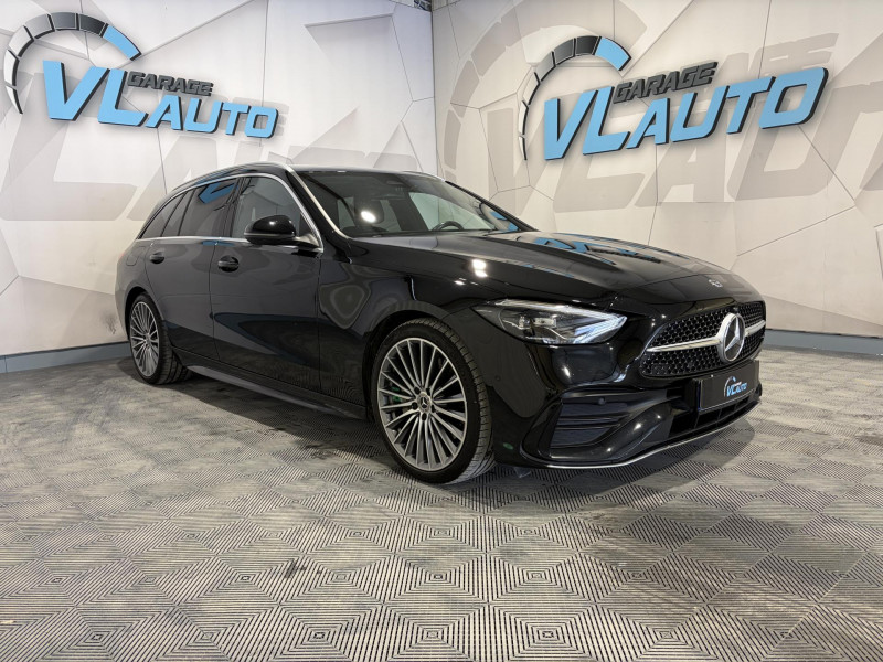 Mercedes-Benz Classe C Break 200 9G-Tronic AMG Line ESSENCE NOIR Occasion à vendre