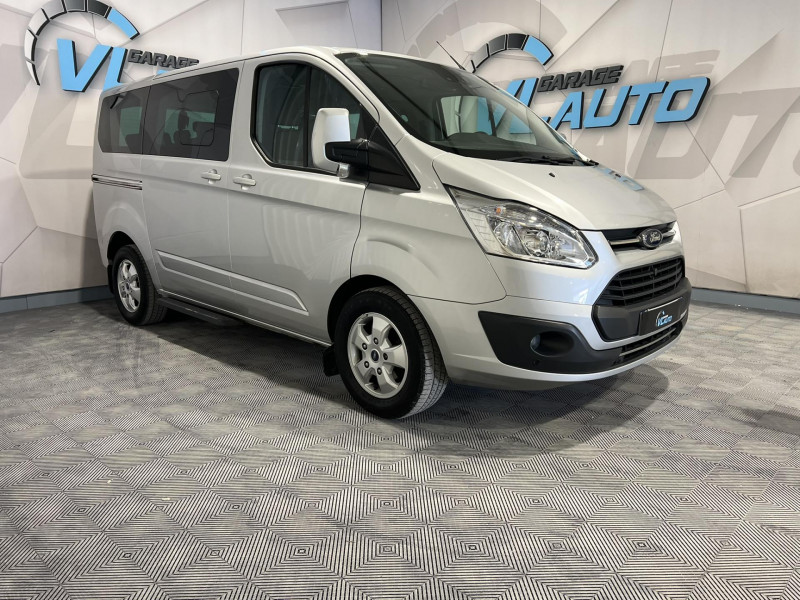 Ford TOURNEO CUSTOM 310 L1H1 2.0 TDCi 130 Titanium 9 Places DIESEL GRIS Occasion à vendre