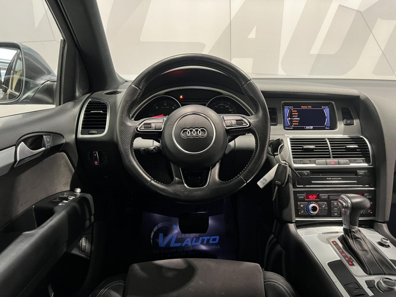 Photo 18 de l'offre de AUDI Q7  3.0 V6 TDI 204 DPF 7 pl Quattro S Line Tiptronic BVA à 18990€ chez VL Auto