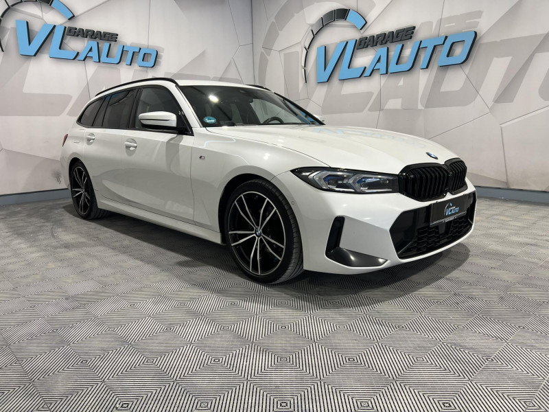 Bmw serie 3 touring 320d 190 ch BVA8 G21 M Sport DIESEL Blanc Occasion à vendre