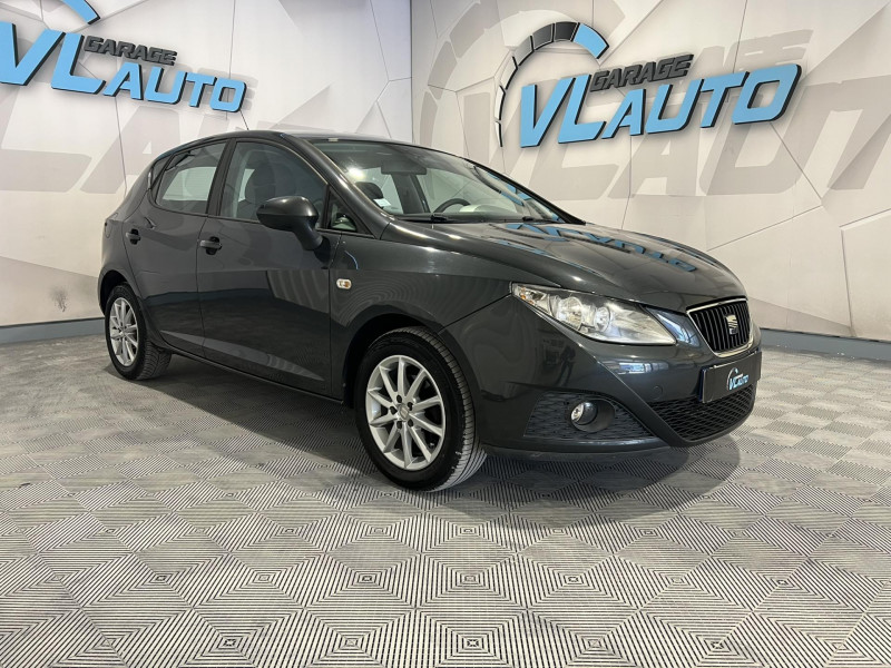 Seat IBIZA 1.2 TDI 75 CR FAP Style DIESEL Gris Occasion à vendre