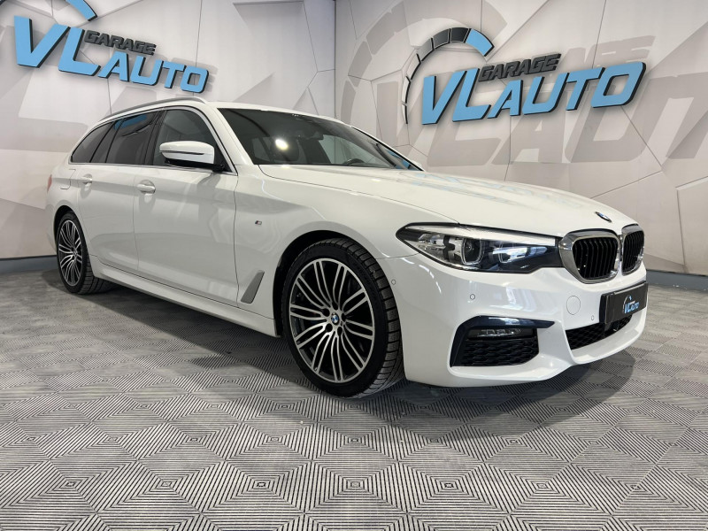 Bmw SERIE 5 TOURING 530d xDrive 265 ch BVA8 G31 M Sport DIESEL BLANC Occasion à vendre