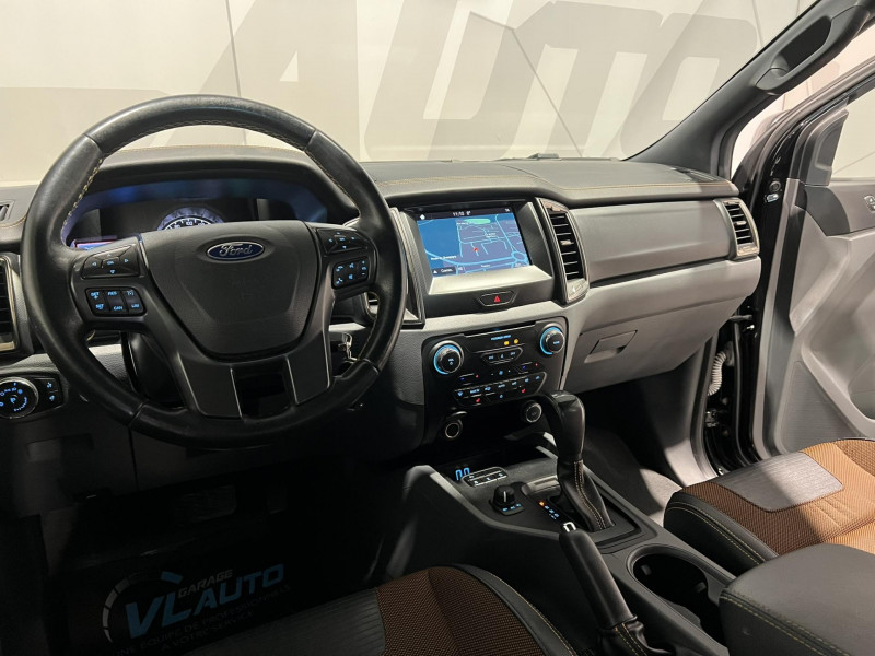 Photo 14 de l'offre de FORD RANGER DOUBLE CABINE 3.2 ECOBLUE 200 4X4 BV6 WILDTRAK à 29990€ chez VL Auto