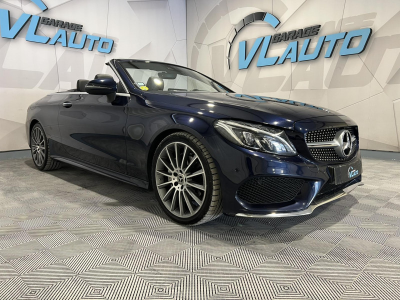 Mercedes-Benz CLASSE C Cabriolet 220 d 9G-Tronic Sportline DIESEL BLEU Occasion à vendre