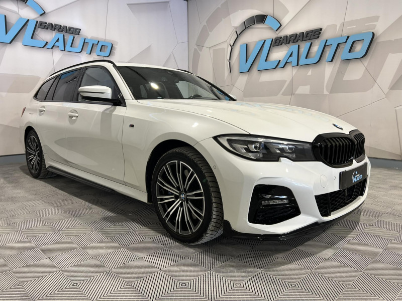 Bmw serie 3 touring 330e xDrive BVA M Sport Hybride BLANC Occasion à vendre