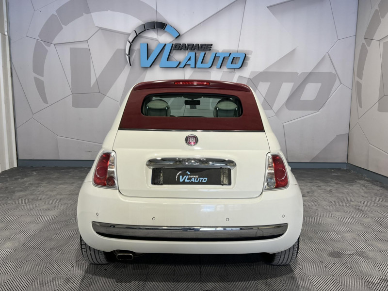Photo 4 de l'offre de FIAT 500C  1.2 8V 69 ch S&S Lounge à 6490€ chez VL Auto