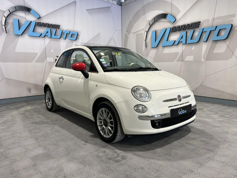 Fiat 500C  1.2 8V 69 ch S&S Lounge ESSENCE BLANC Occasion à vendre