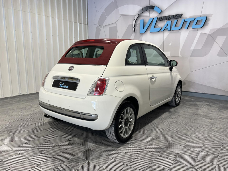 Photo 5 de l'offre de FIAT 500C  1.2 8V 69 ch S&S Lounge à 6490€ chez VL Auto