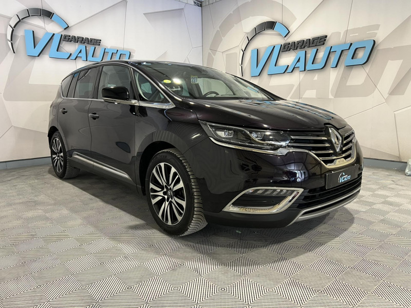 Renault ESPACE V dCi 160 Energy Twin Turbo Initiale Paris EDC 7 Places DIESEL NOIR Occasion à vendre