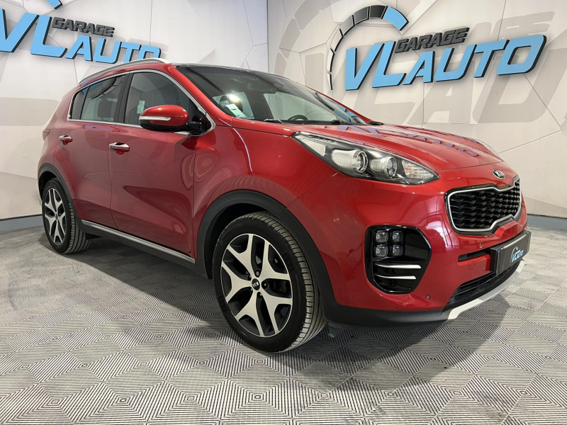 Kia SPORTAGE 1.7 CRDi 141 ISG 4x2 DCT7 GT Line DIESEL ROUGE Occasion à vendre