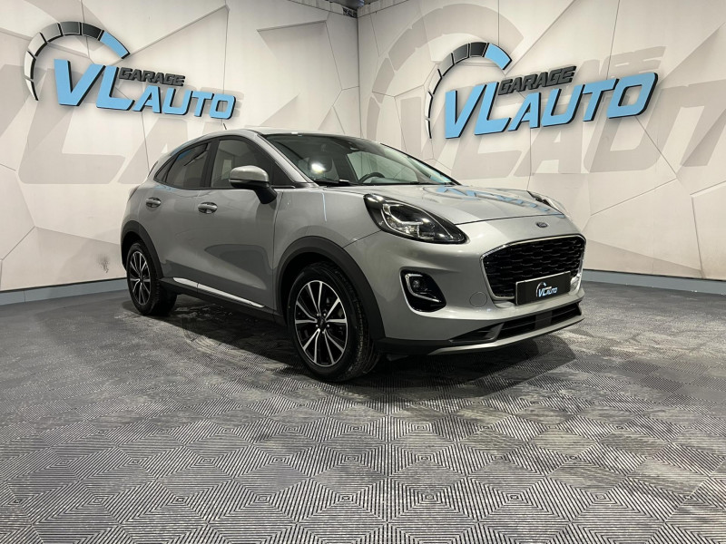 Ford PUMA 1.0 EcoBoost 125 ch mHEV S&S BVM6 Titanium Business ESSENCE Gris Occasion à vendre