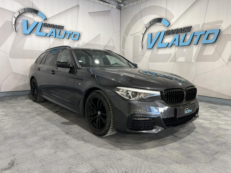 Bmw SERIE 5 TOURING 520d xDrive 190 ch BVA8 G31 M Sport DIESEL NOIR Occasion à vendre