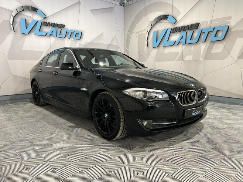 Bmw SERIE 5 525d 204ch F10 Confort BVA DIESEL NOIR Occasion à vendre