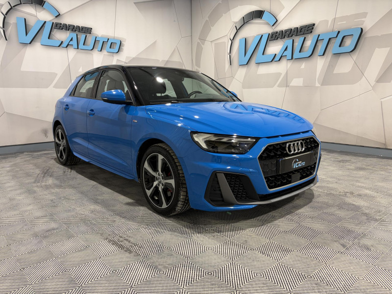 Audi A1 SPORTBACK 2.0 40 TFSI 200 BV S-Tronic S line  ESSENCE BLEU Occasion à vendre