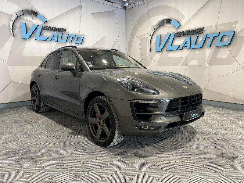 Porsche MACAN Turbo 3.6 V6 400 ch PDK ESSENCE GRIS Occasion à vendre